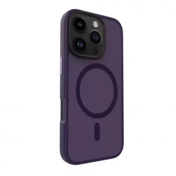 Evelatus Apple iPhone 16 Pro Hybrid Case s MagSafe PC+TPU fialové