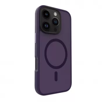 Evelatus Apple iPhone 16 Pro Max Hybrid Case s MagSafe PC+TPU fialové