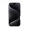 Evelatus Apple iPhone 16 Pro Premium MagSafe so stojanom Soft Touch silikónové puzdro strieborné