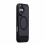 Evelatus Apple iPhone 16 pogumované puzdro MagSafe so stojanom Black