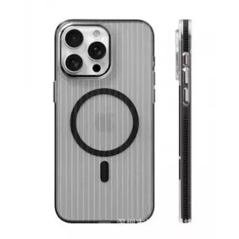 Evelatus Apple iPhone 16 Pro Suitcase MagSafe puzdro transparentná čierna