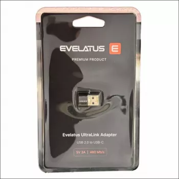 EVELATUS UltraLink OTG adaptér USB 3.0 na USB-C 5V 3A 480 Mb/s Abyss Blue