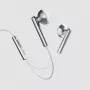 Evelatus Crystal Clear Audio slúchadlá s 3.5 mm jack a mikrofónom CCA-3.5WH