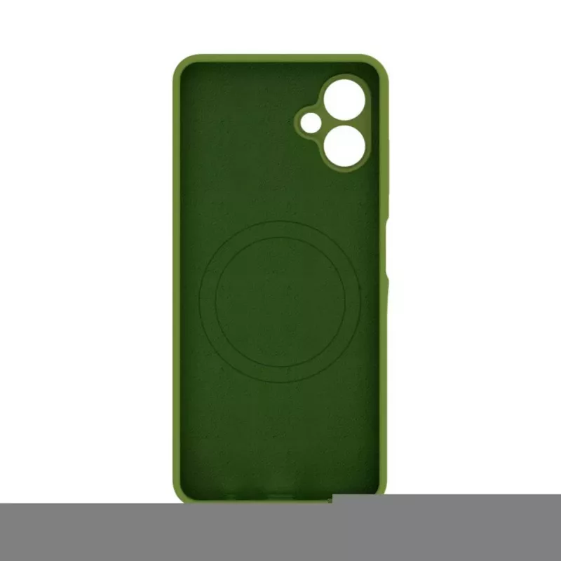 Evelatus Samsung Galaxy A06 5G Premium magnetické soft touch silikónové puzdro Army Green