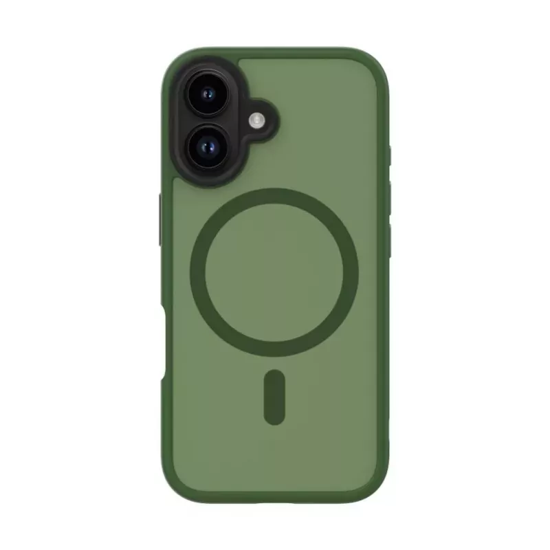 Evelatus Apple iPhone 16 hybridné puzdro s MagSafe PC+TPU zelená
