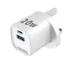 Evelatus QuickVolt adaptér 20W UK/HK biely