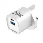 Evelatus QuickVolt adaptér 20W UK/HK biely