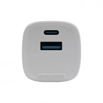 Evelatus QuickVolt adaptér 20W USA/CN biely