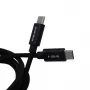 Evelatus Flex Cable Pro USB 2.0 Type-C na Type-C 1,2M 100W 5A čierny