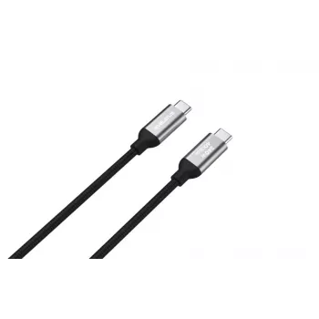 Evelatus Flex Cable Pro USB 2.0 Type-C na Type-C 1,2M 240W 5A čierny