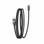 Evelatus E-Mag Power 60W USB-C na USB-C magnetický kábel 1,2m čierny