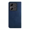 Evelatus Xiaomi Redmi Note 14 5G knižné puzdro PU koža tmavomodré