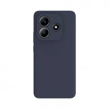 Evelatus Xiaomi Redmi Note 14 Premium magnetické silikónové puzdro Soft Touch tmavomodrá