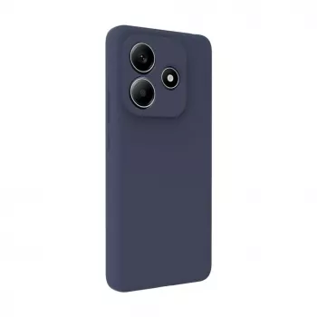 Evelatus Xiaomi Redmi Note 14 Premium magnetické silikónové puzdro Soft Touch tmavomodrá