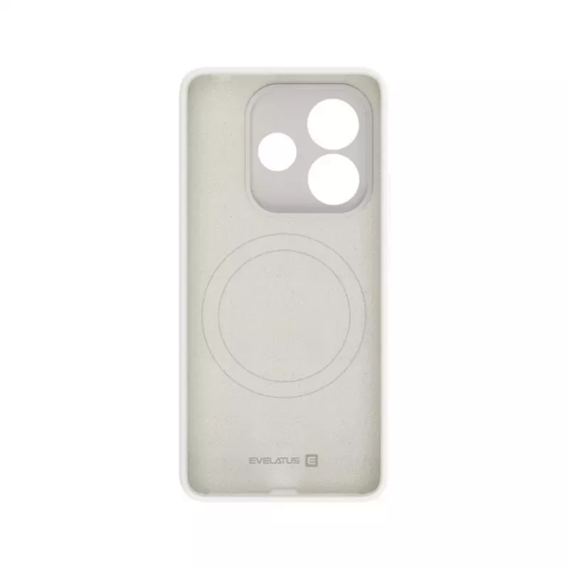 Evelatus Xiaomi Redmi Note 14 Premium magnetické silikónové puzdro Soft Touch kamenná
