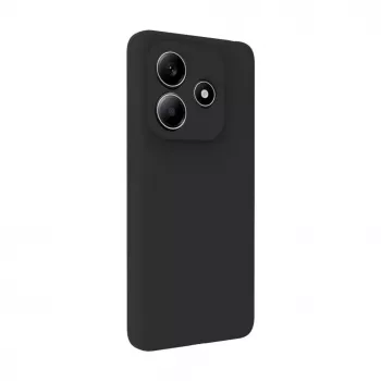 Evelatus Xiaomi Redmi Note 14 Premium magnetické silikónové puzdro Soft Touch čierna