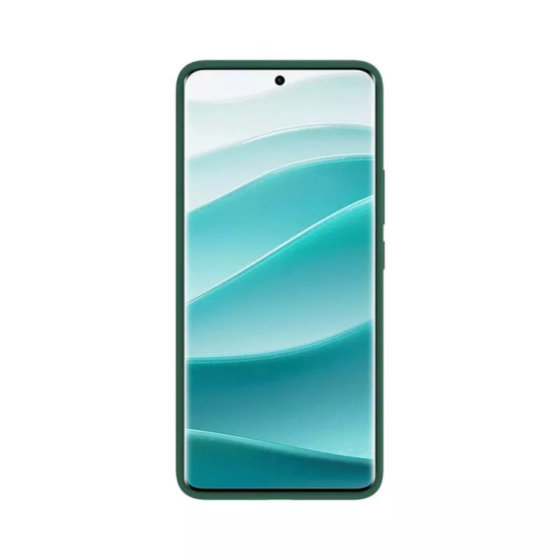 Evelatus Xiaomi Redmi Note 14 Pro 4G / Poco X7 Premium magnetické silikónové puzdro Soft Touch zelená
