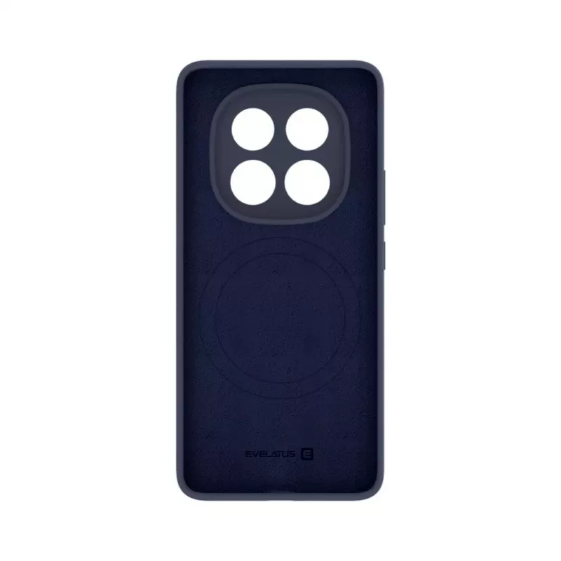 Evelatus Xiaomi Redmi Note 14 Pro Plus Premium magnetické silikónové puzdro Soft Touch tmavomodrá