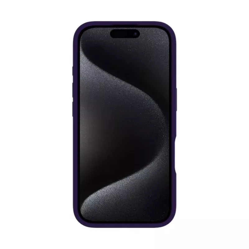 Evelatus Apple iPhone 16 Premium MagSafe so stojanom silikónové puzdro Soft Touch fialová