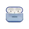 Evelatus Apple AirPods Pro TPU ochranné puzdro transparentné modrá