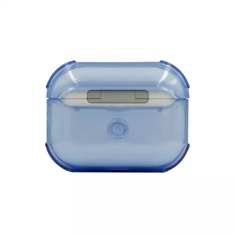 Evelatus Apple AirPods Pro TPU ochranné puzdro transparentné modrá