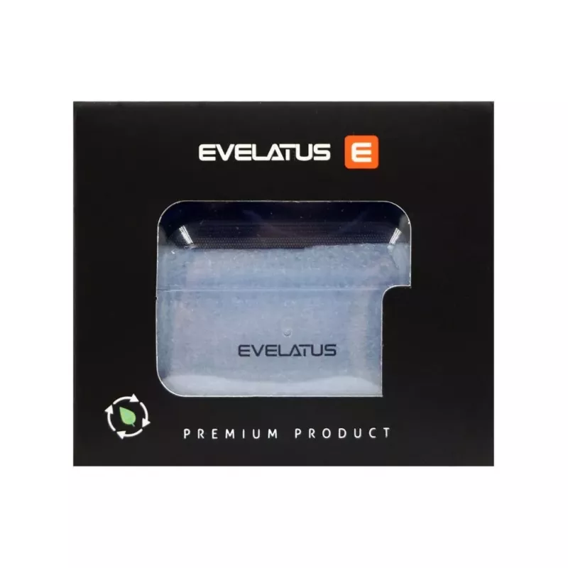 Evelatus Apple AirPods Pro TPU ochranné puzdro transparentné modrá