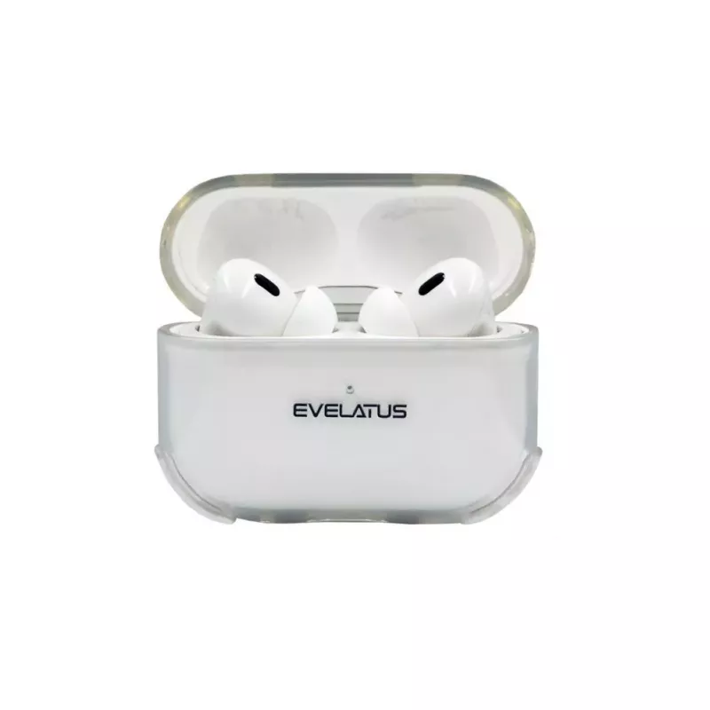 Evelatus Apple AirPods Pro 2 TPU ochranné puzdro transparentné