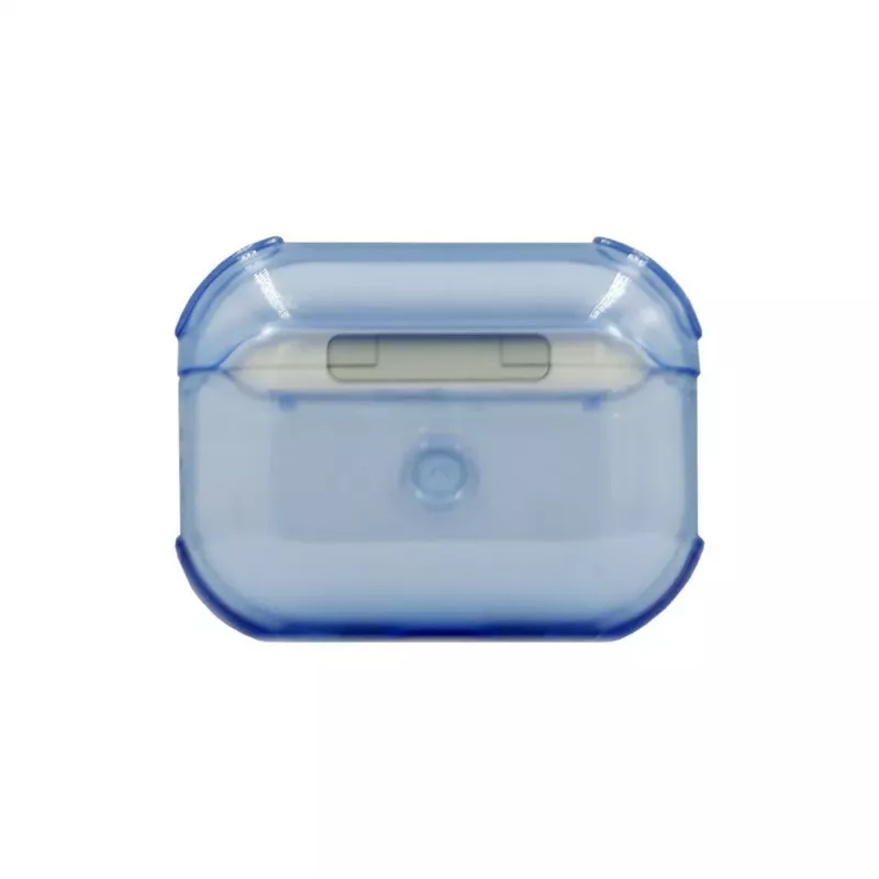 Evelatus Apple AirPods Pro 2 TPU ochranné puzdro transparentné modrá
