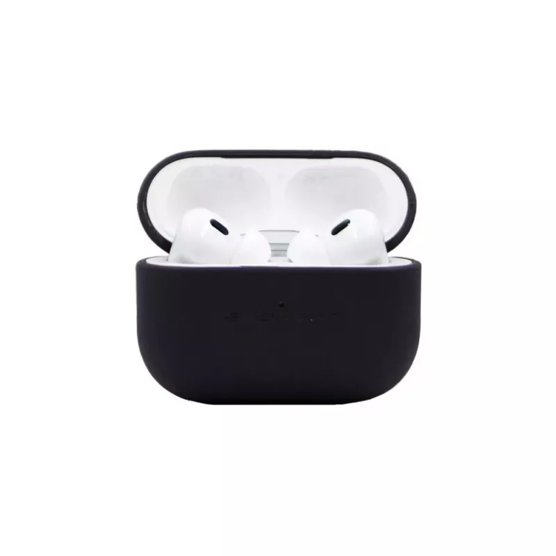 Evelatus Apple AirPods 3 ochranné silikónové puzdro tmavofialová