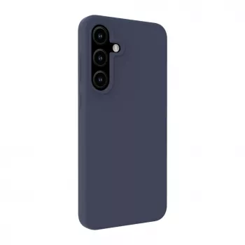 Evelatus Samsung Galaxy S25 Premium Magnetic Soft Touch silikónové puzdro tmavomodrá