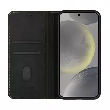 Evelatus Samsung Galaxy S25 puzdro s klopou čierne