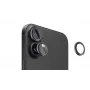 Evelatus Apple iPhone 16 / 16 Plus Camera Lens Protector Armor čierna