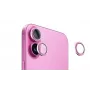 Evelatus Apple iPhone 16 / 16 Plus Camera Lens Protector Armor ružová