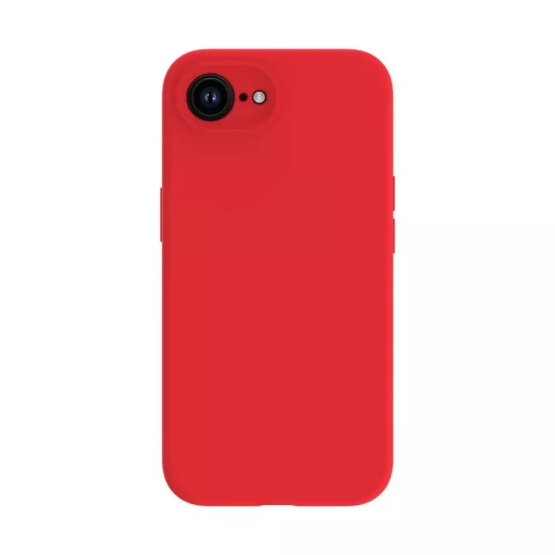 Evelatus Apple iPhone 16e / SE4 Premium Magsafe Soft Touch silikónové puzdro červená