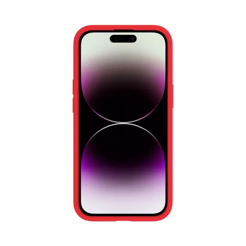 Evelatus Apple iPhone 16e / SE4 Premium Magsafe Soft Touch silikónové puzdro červená