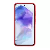 Evelatus Samsung Galaxy A56 Premium Magnetic Soft Touch silikónové puzdro červená