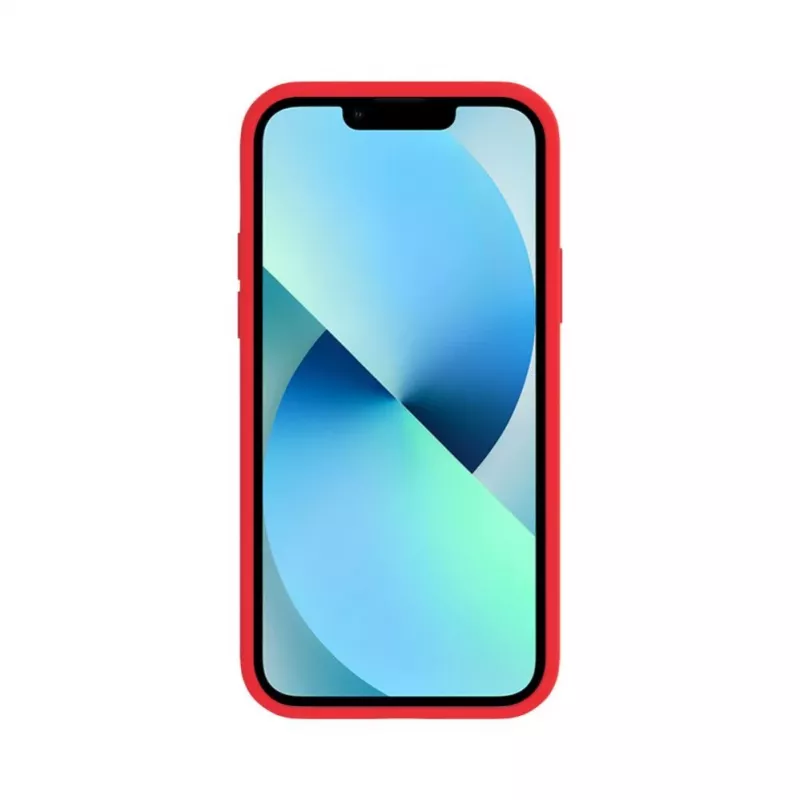 Evelatus Apple iPhone 12 / 12 Pro Premium MagSafe Soft Touch silikónové puzdro červená