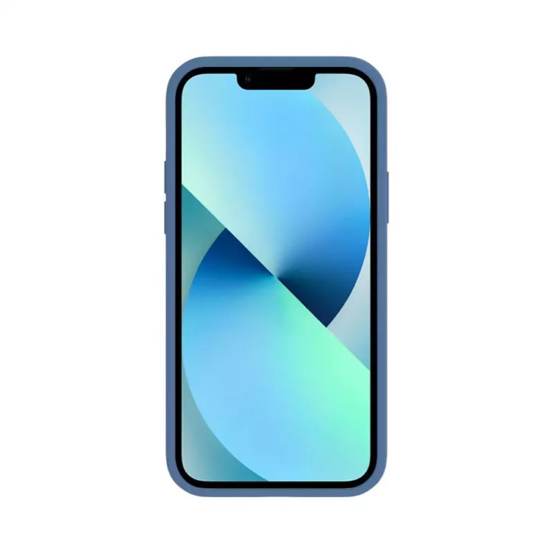 Evelatus Apple iPhone 12 / 12 Pro Premium MagSafe Soft Touch silikónové puzdro námornícka modrá
