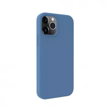 Evelatus Apple iPhone 12 / 12 Pro Premium MagSafe Soft Touch silikónové puzdro námornícka modrá