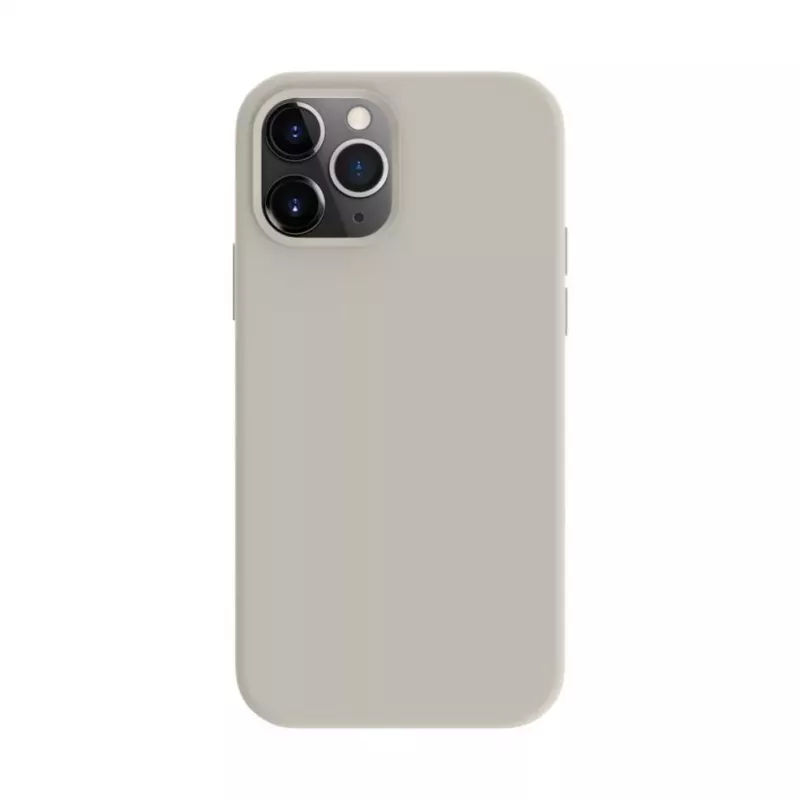 Evelatus Apple iPhone 12 / 12 Pro Premium Magsafe Soft Touch silikónové puzdro kamienková