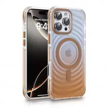Evelatus Apple iPhone 16 Pro EchoWave Clear MagSafe zlatá