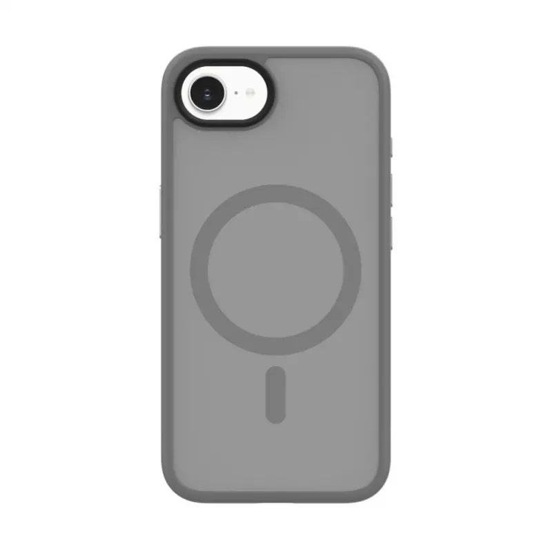 Evelatus Apple iPhone 16e hybridné puzdro s MagSafe PC+TPU strieborné