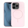 iLike Apple iPhone 16 Pro Soft Touch silikónové puzdro s magnetom svetloružové
