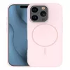 iLike Apple iPhone 16 Pro Max Soft Touch silikónové puzdro s magnetom svetloružové