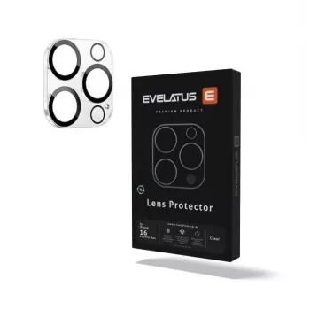 Evelatus Apple iPhone 17 Pro / 17 Pro Max Camera Lens Protector Armor sivá