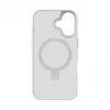 EVELATUS Apple iPhone 17 Shield puzdro s MagSafe a stojanom matné strieborné