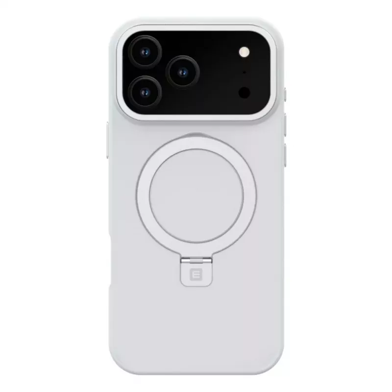 Evelatus Apple iPhone 17 Pro Max Shield puzdro s MagSafe a stojanom matné strieborné