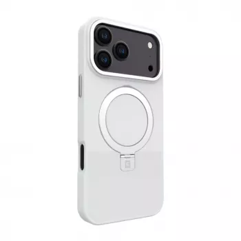Evelatus Apple iPhone 17 Pro Max Shield puzdro s MagSafe a stojanom matné strieborné