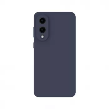 Evelatus Samsung Galaxy S25 Edge Premium magnetické soft touch silikónové puzdro Midnight Blue