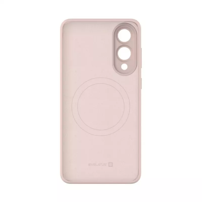 Evelatus Samsung Galaxy S25 Edge Premium magnetické soft touch silikónové puzdro Pink Sand